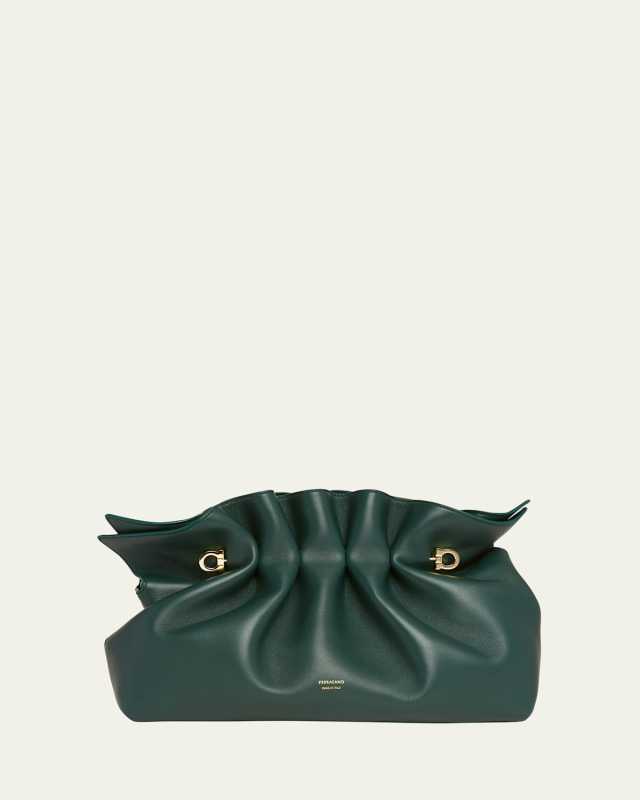 Piercing Leather Shoulder Bag